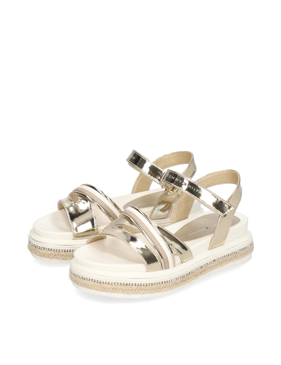 PLATFORM VELCRO SANDAL