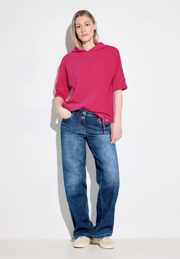 Kurzarm Sweatshirt - pink sorbet