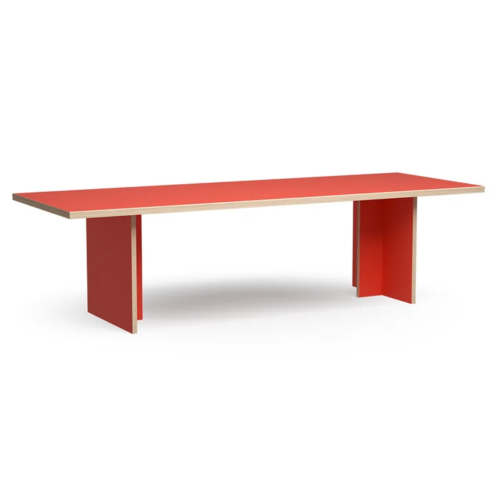 HKliving - Esstisch rechteckig, 280 cm, orange