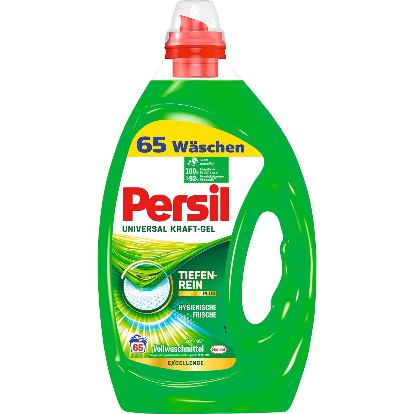 Persil Flüssigwaschmittel Universal Kraft-Gel 3,25 Liter 65 Waschgänge