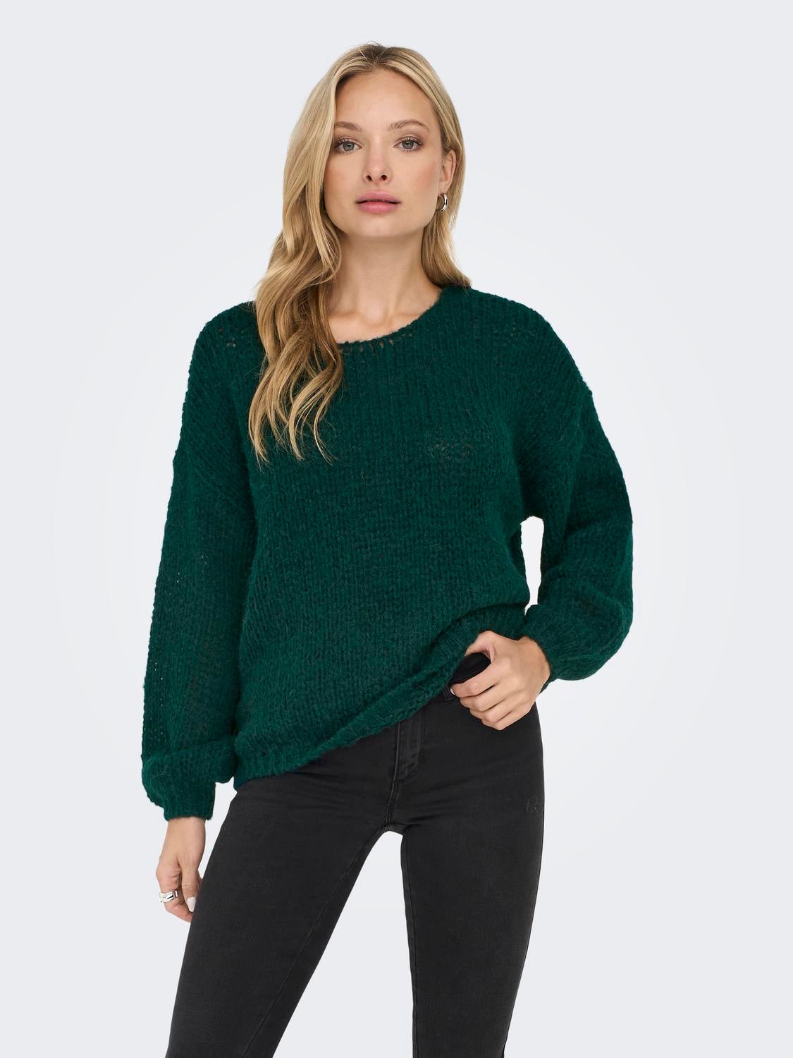 ONLNORDIC Strickpullover Dark Sea
