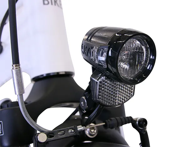 HAWK Bikes E-Bike Damen »e-Trekking Lady BAFANG«, grau, 28 Zoll, 46-cm-Rahmen
