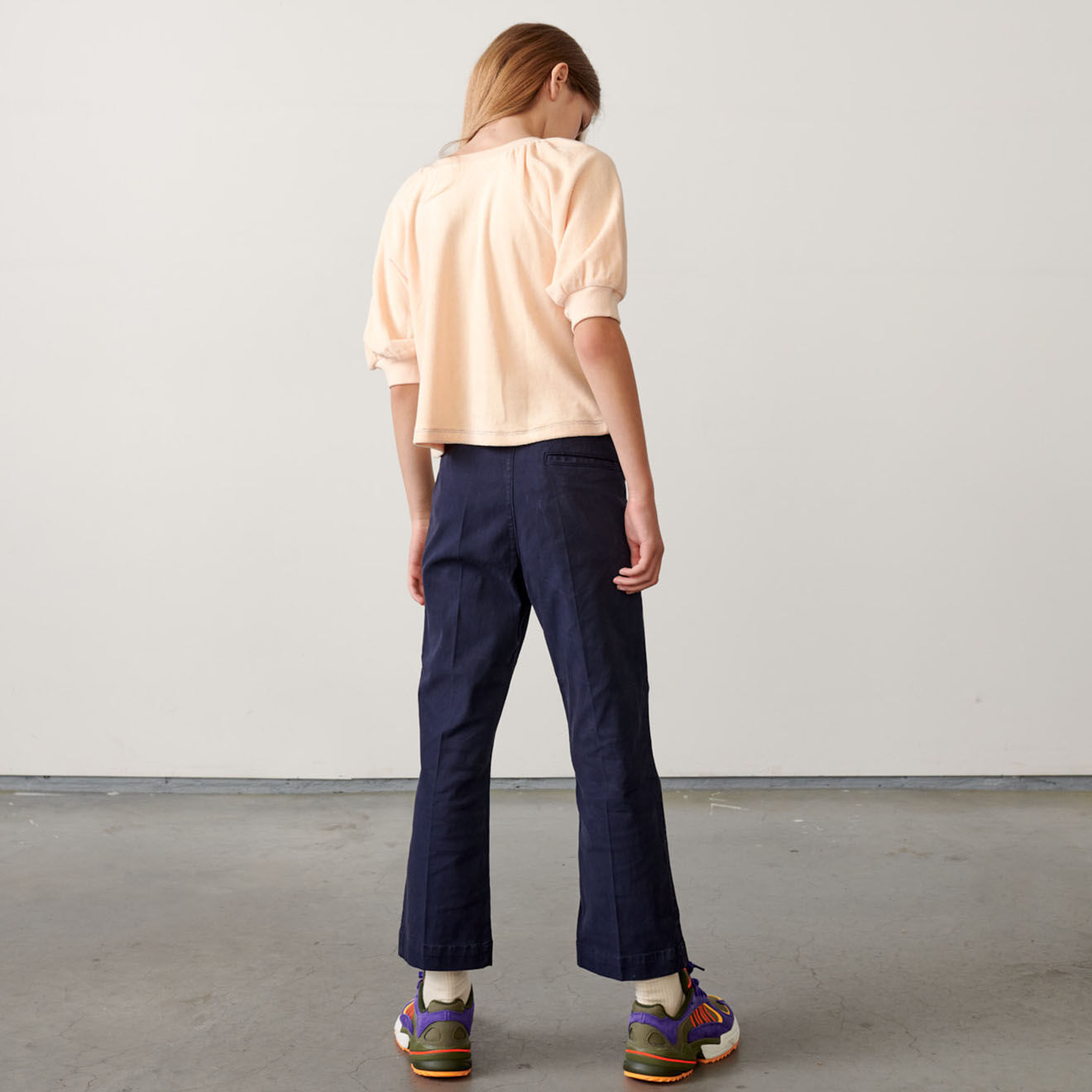Bellerose Sweat Moni en Coton éponge rose pâle