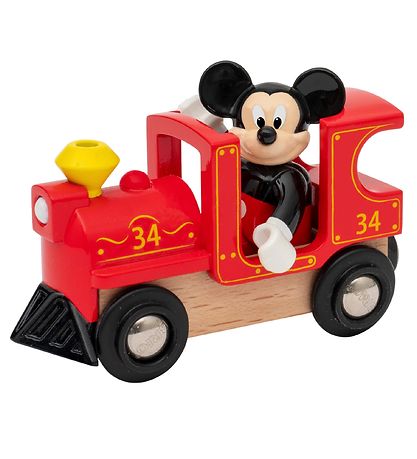 BRIO Bahnhof m. Mickey Mouse - 4 Teile - Audiorecorder 32270