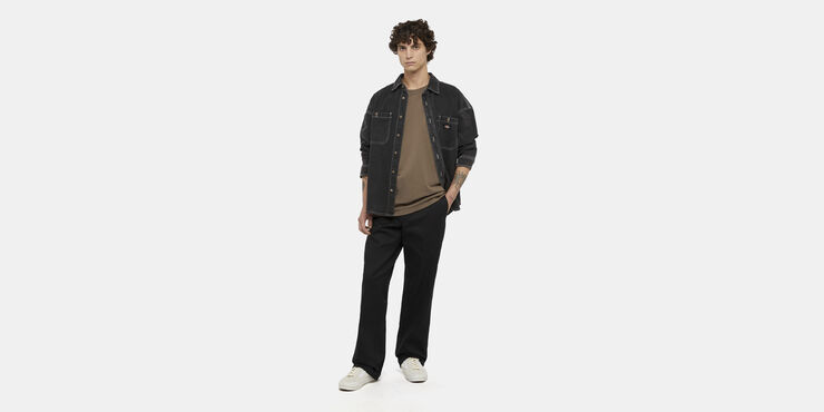 Dickies CLANCY HEAVYWEIGHT TEE SS MUSHROOM Mushroom