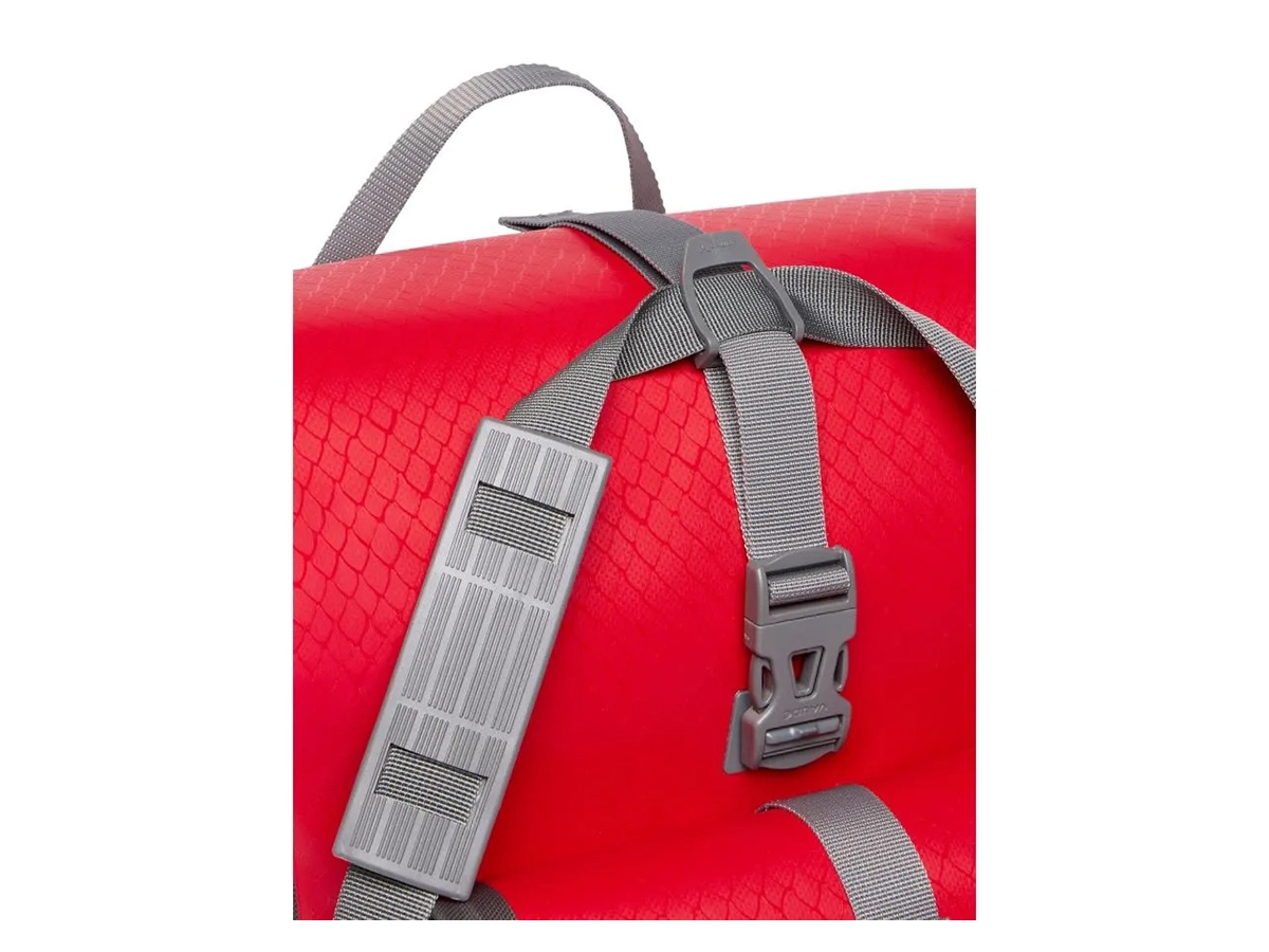 Vaude Aqua Back Plus dubbele fietstassen - Red