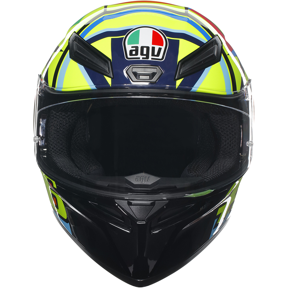 AGV - Casque K1 S Soleluna 2017 Jaune / Multicolore