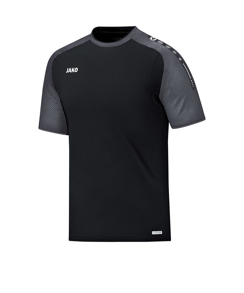 JAKO Champ T-Shirt Kids Schwarz Grau F21