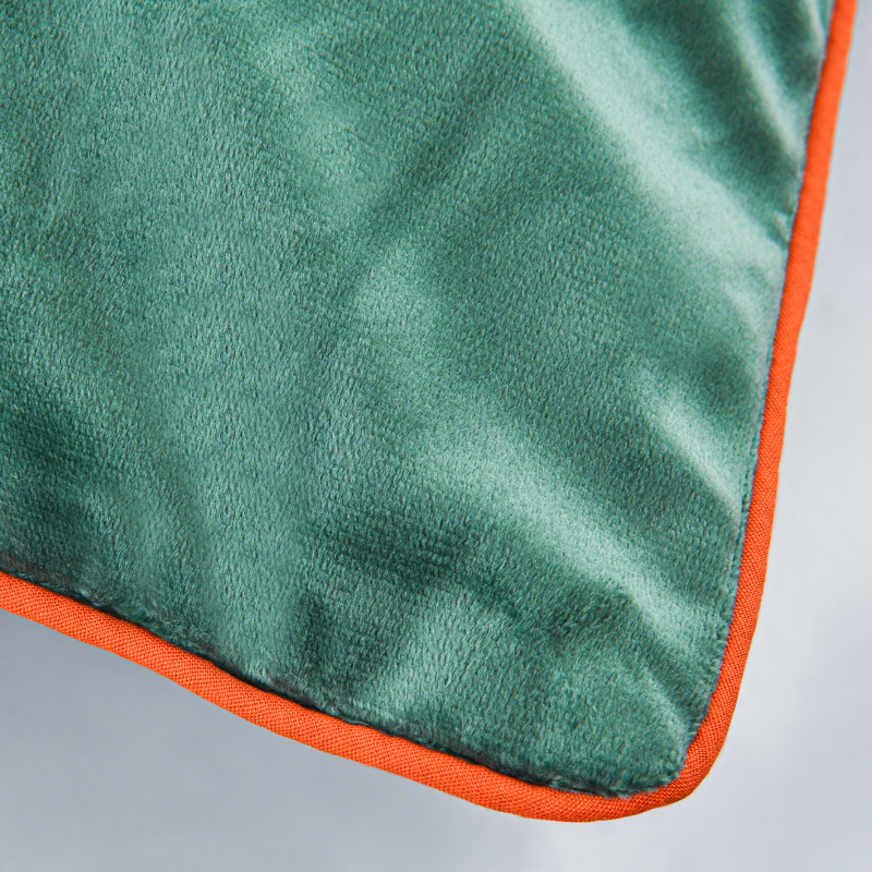 Housse de coussin 'Leana' velours