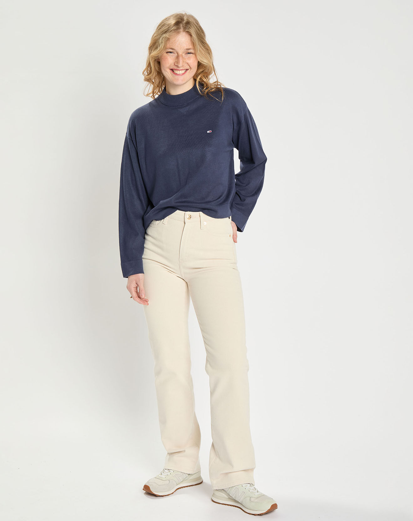 Tommy Jeans Pull Essential bleu marine