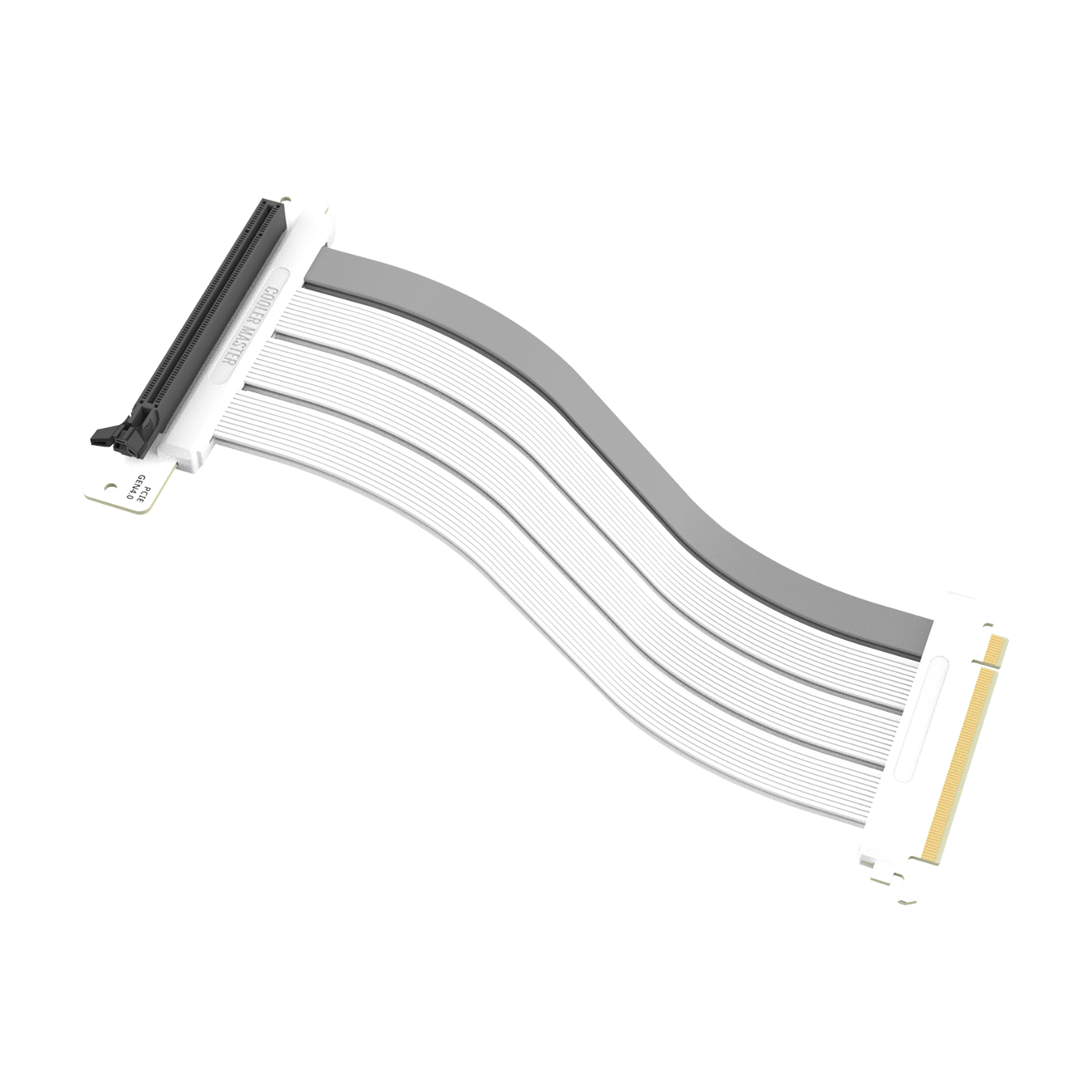 Cooler Master Ltd Riser Cable PCIe 4.0 x16 White - 300mm