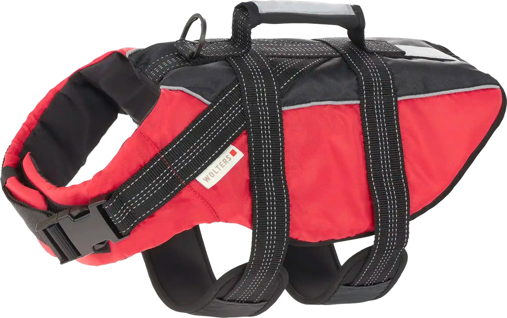 Wolters Watchout Schwimmweste für Hunde Rot Größe XL 40-80 kg