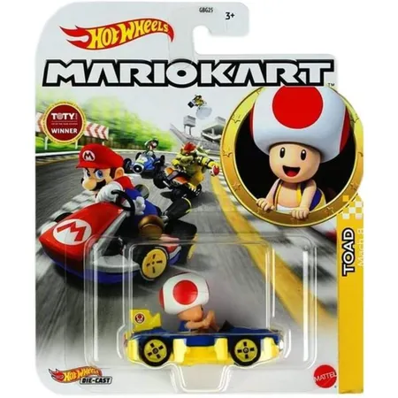 Hot Wheels Mario Kart Toad
