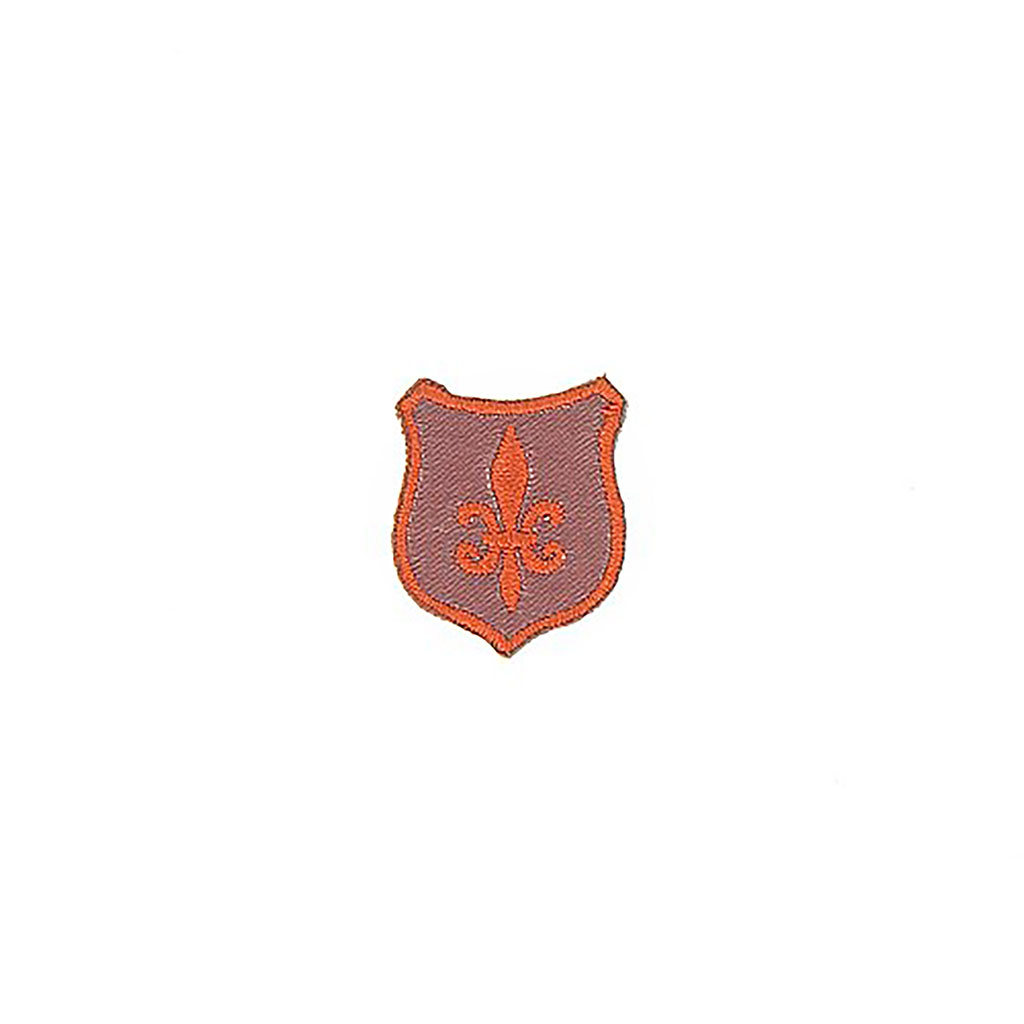 Ecusson thermocollant bouclier médiéval