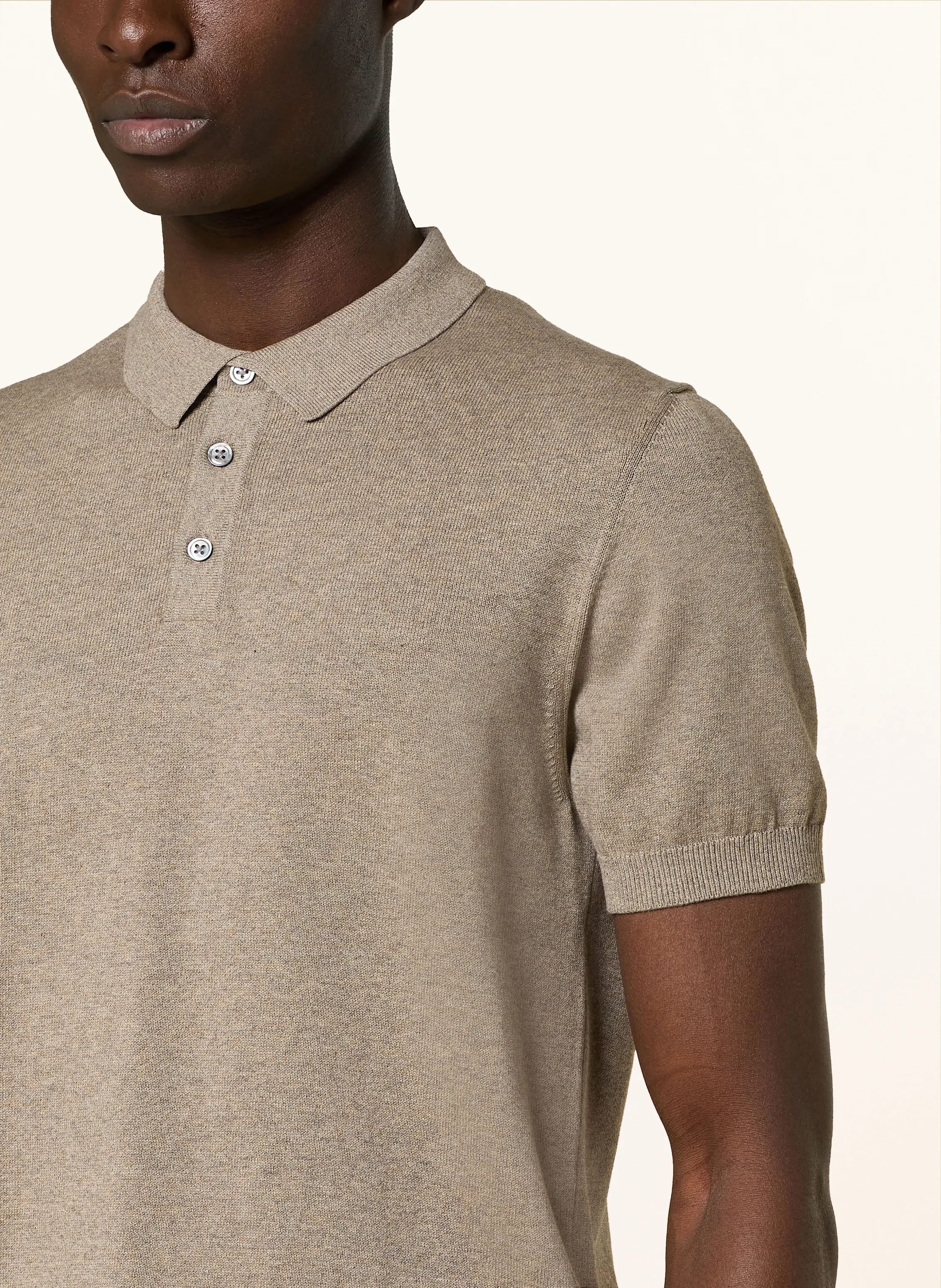 RAGMAN Strick-Poloshirt