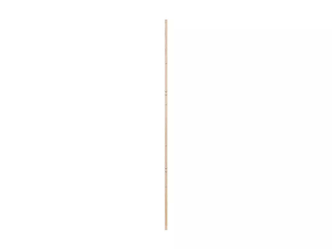 Porte de grange 90x208 cm bois massif de pin