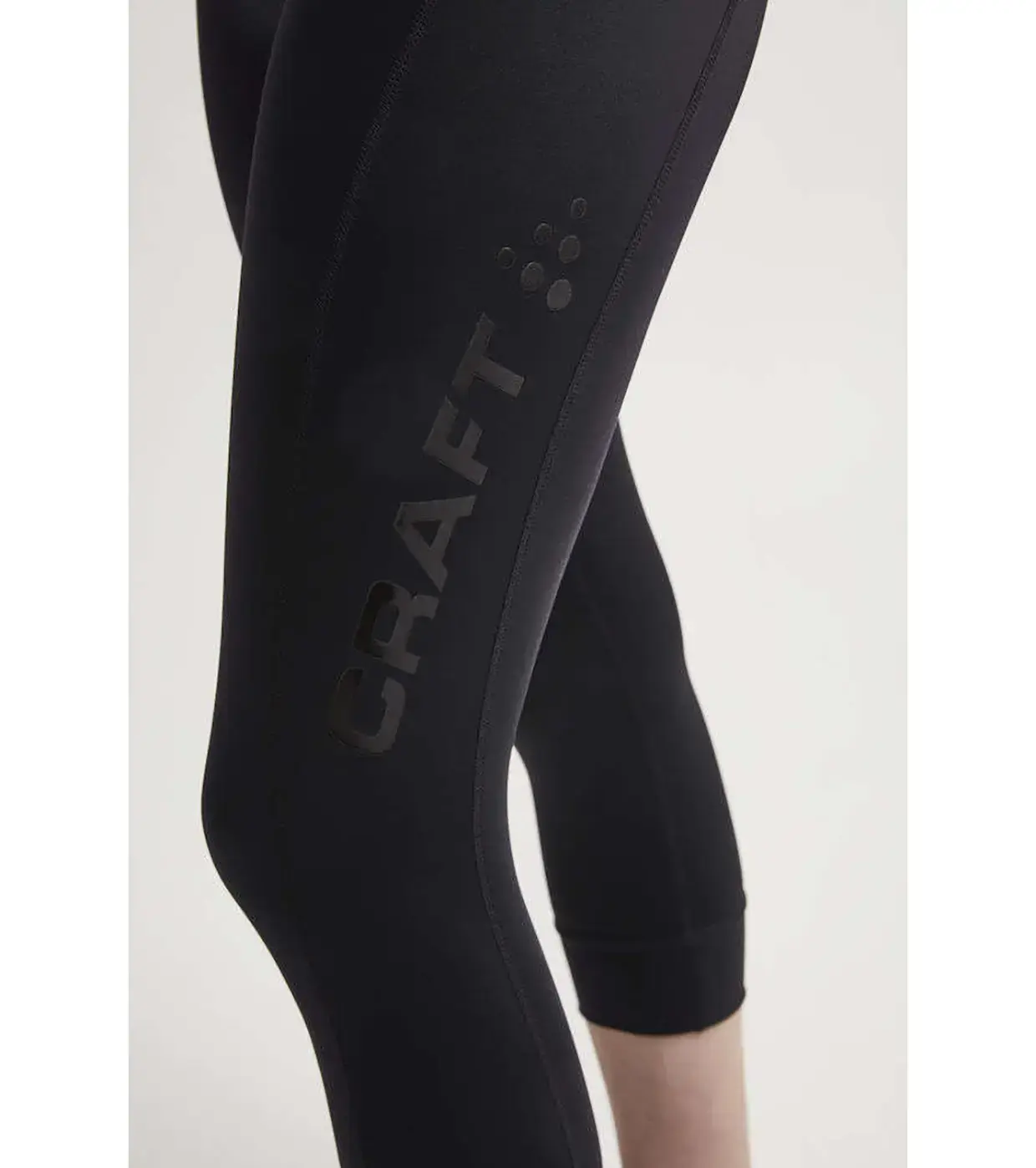 Craft Core Essence Driekwart Fietsbroek met Zeem Zwart Dames