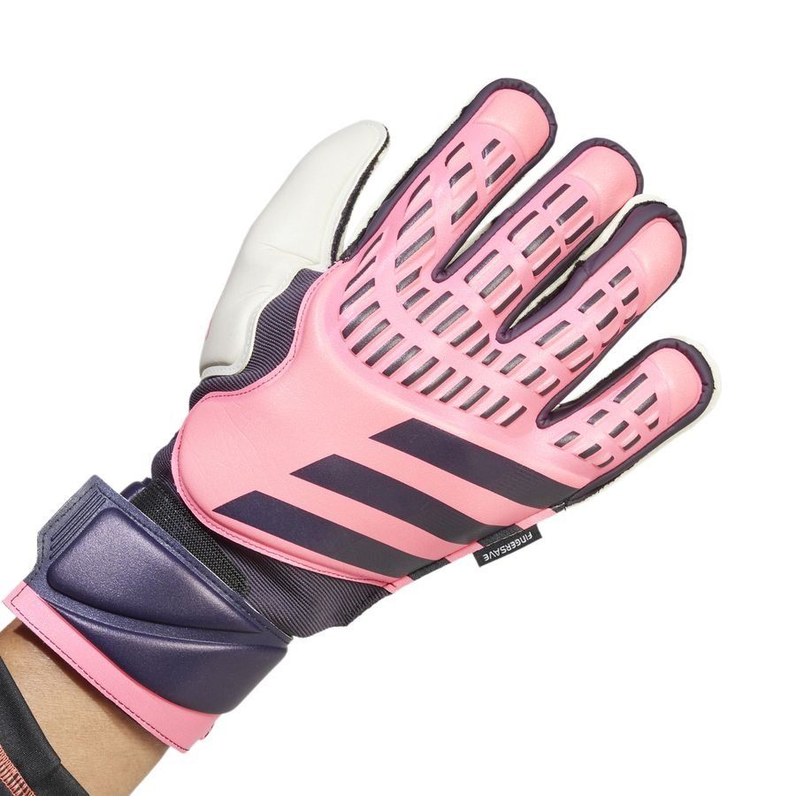 adidas Gants de Gardien Predator Match Fingersave Vivid Horizon - Turbo/Aurora Black