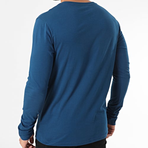 Tee Shirt Manches Longues Logo 2984 Bleu Marine