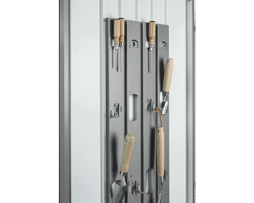 Biohort tuinhuis, maat 230, 227x83 cm, donkergrijs metallic