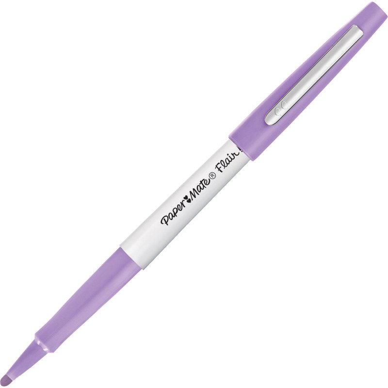Stylo feutre Paper Mate Flair Bold écriture large - Pochette de 12