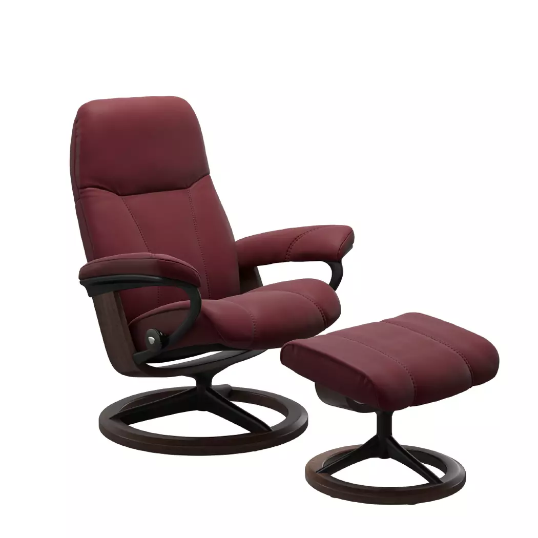 Sessel mit Hocker Consul Signature