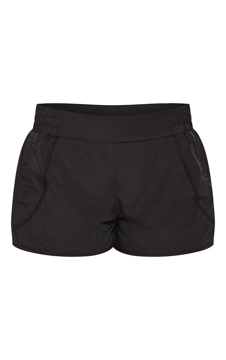 Noir Short De Running Léger Avec Doublure Intégrée Pour Le Sport