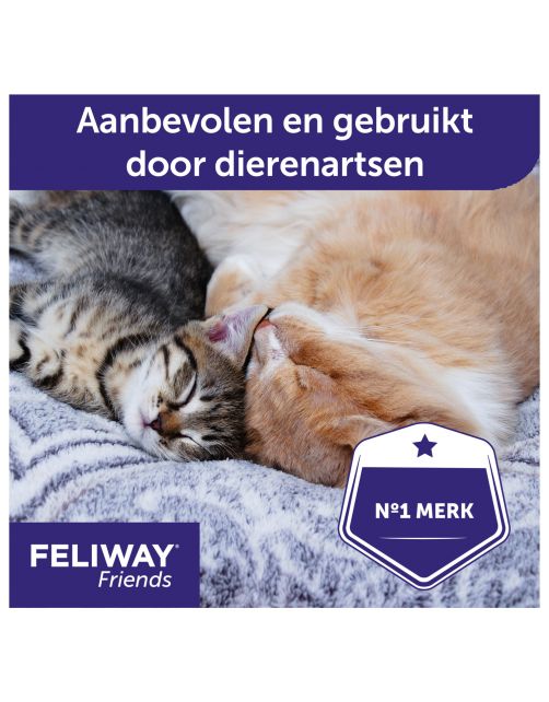 Feliway Friends Startset - Anti stressmiddel - 48ml 1 maand