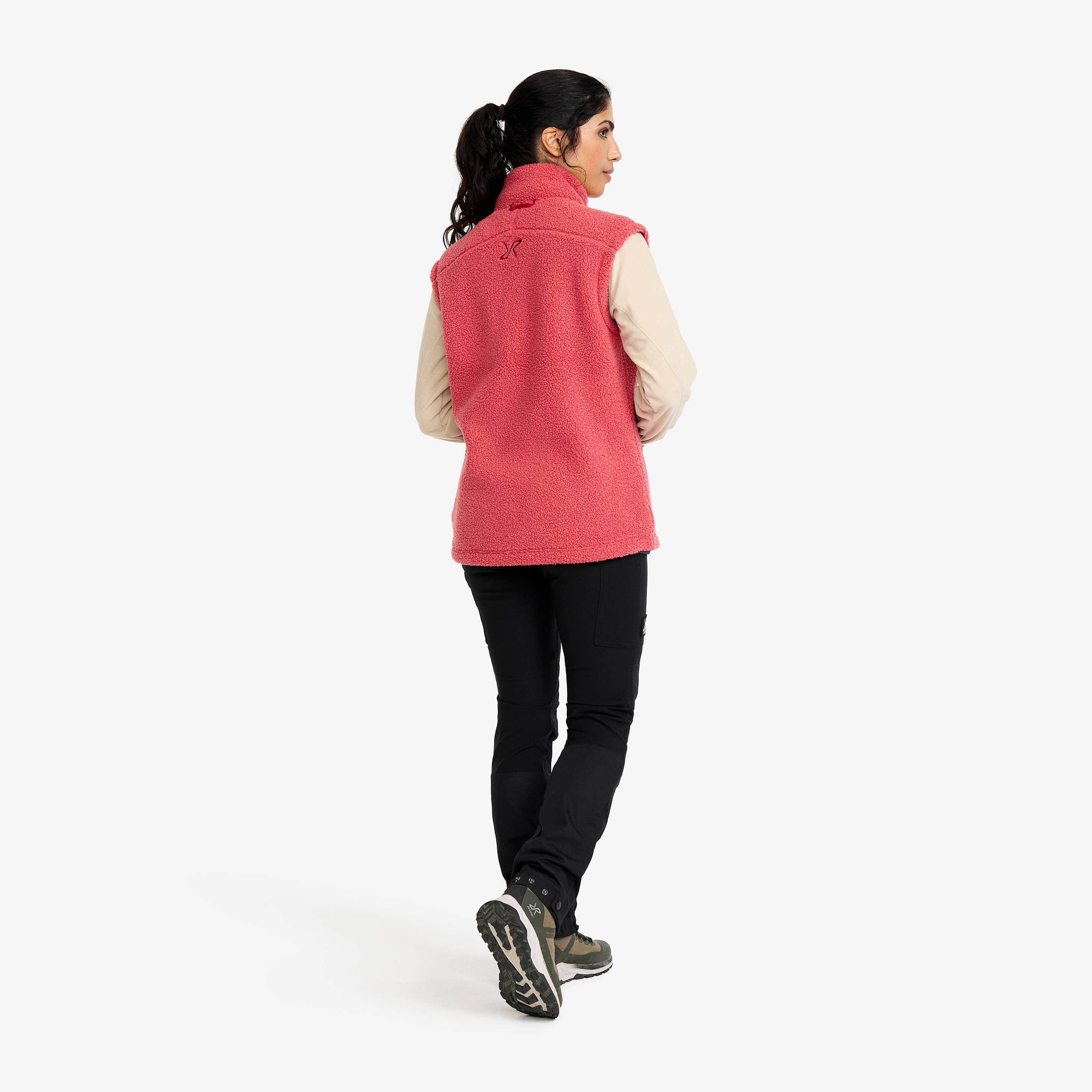 Bigfoot Pile Vest Dame Holly Berry