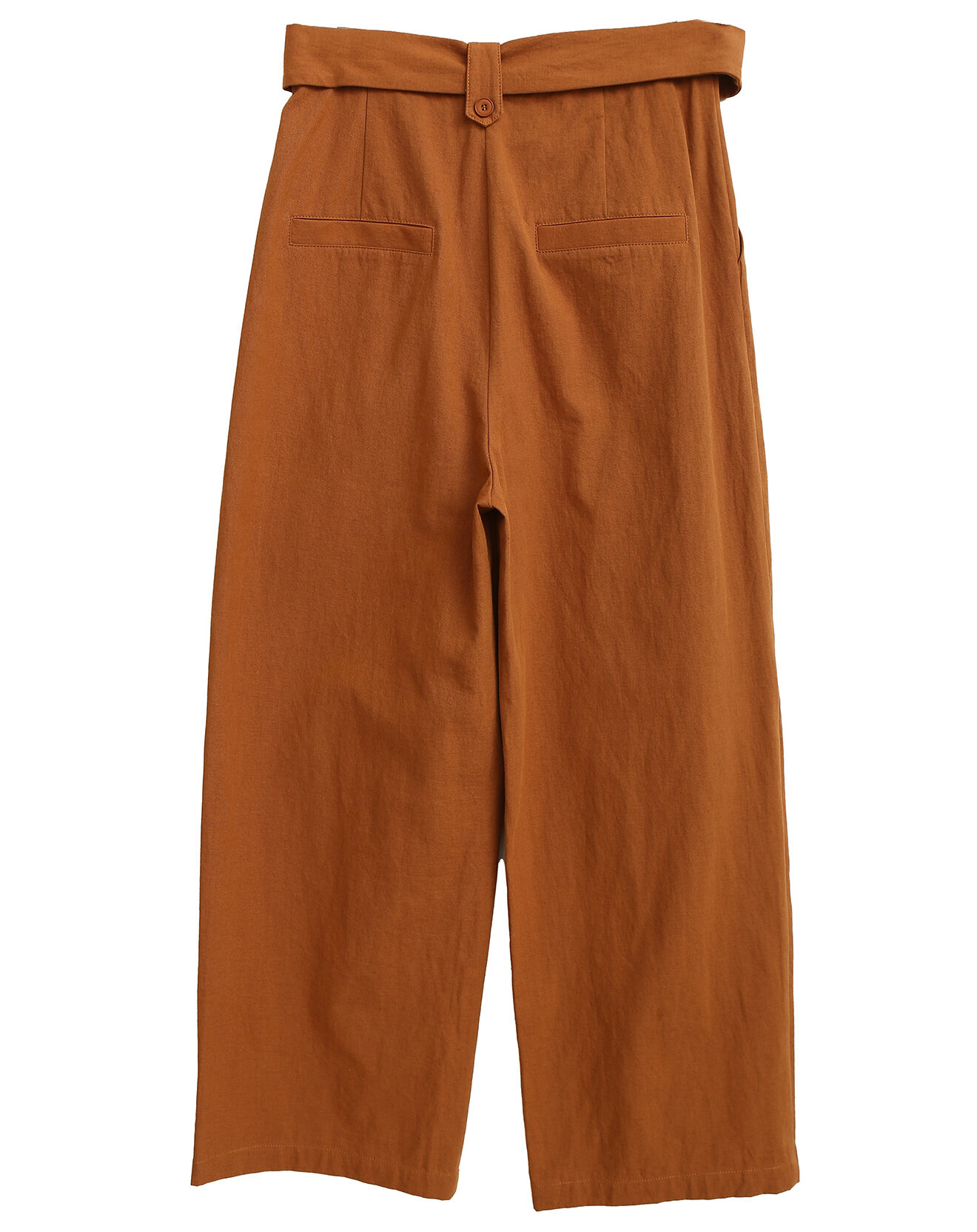 See u Soon Pantalon en Coton & Lin Jeanne brique