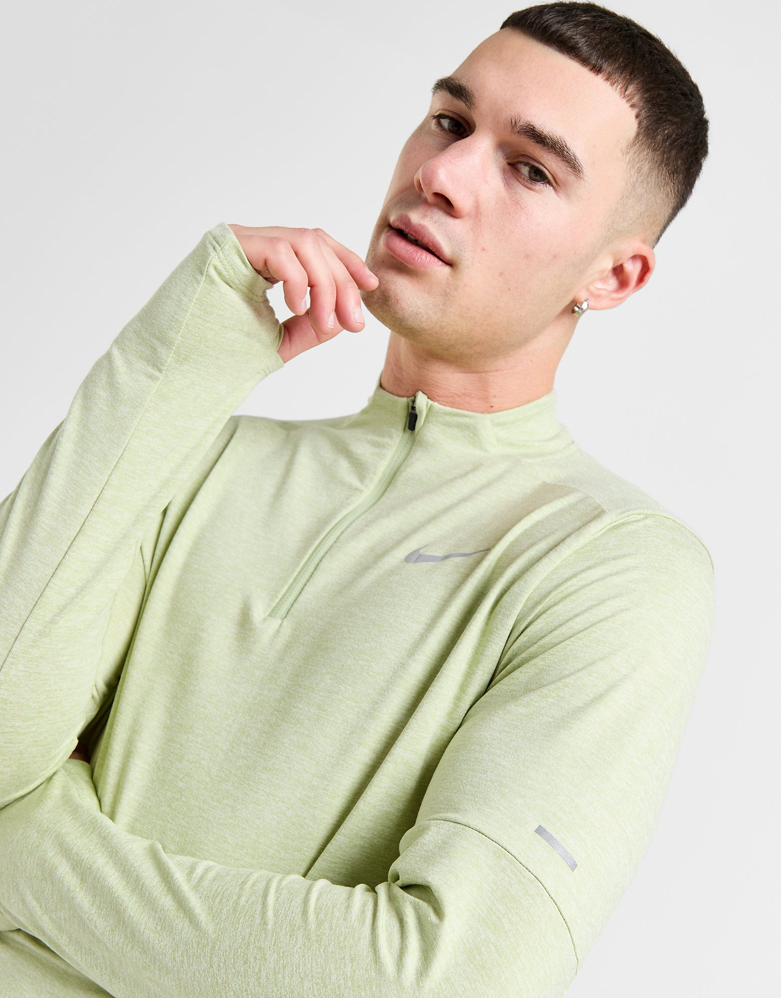 Nike Haut Zippé Element Homme