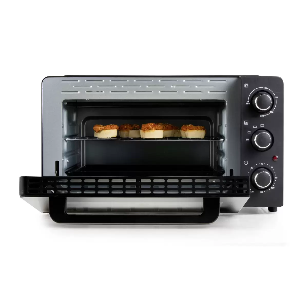 Tischbackofen Domo DO1107GO Schwarz