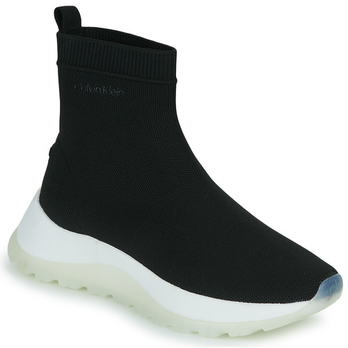 Calvin Klein Jeans - 2 PIECE SOLE SOCK BOOT - KNIT Negro