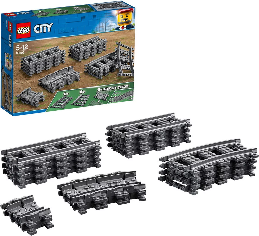 LEGO®CITY 60205 - PACK DE RAILS