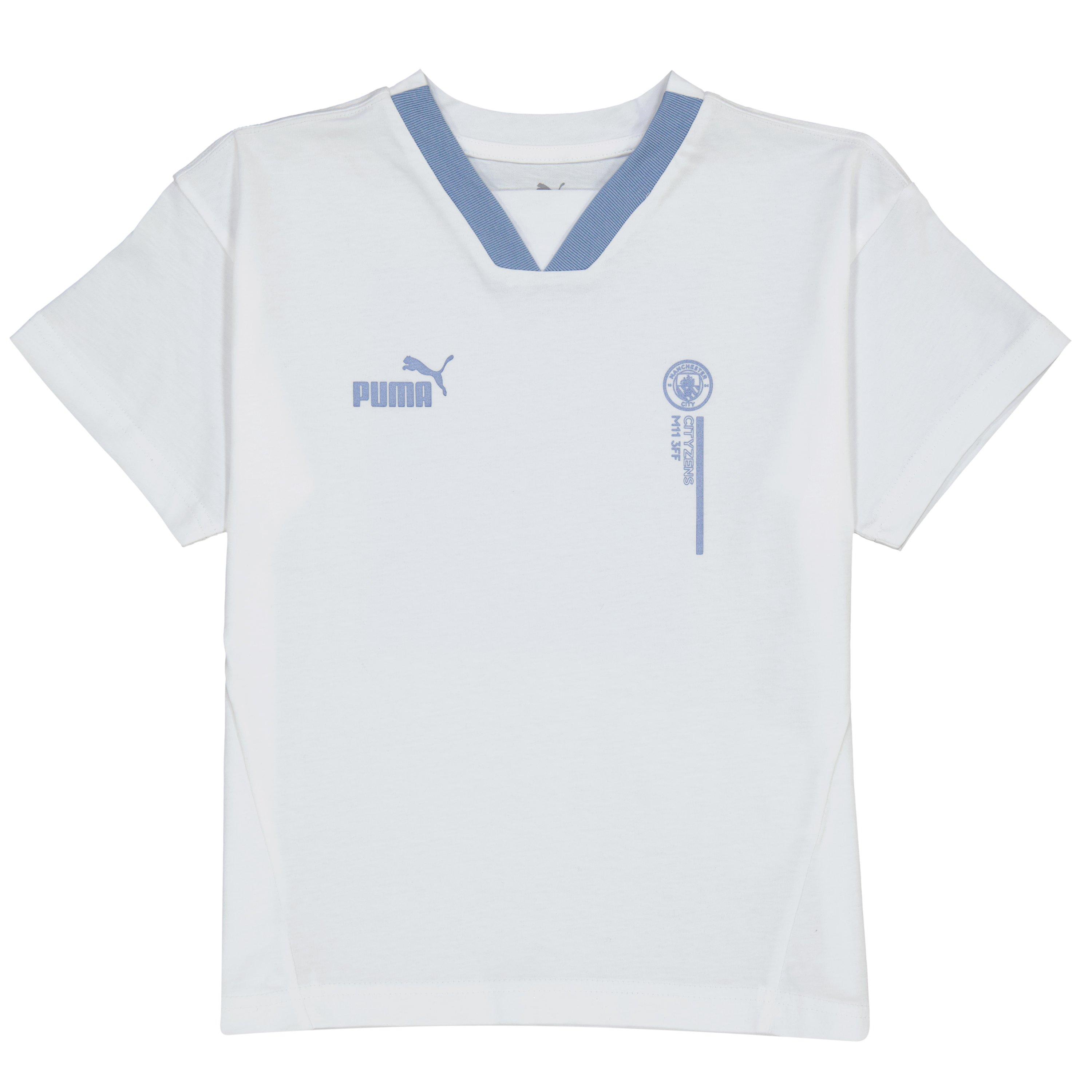 Puma Manchester City Football Culture T shirt 2023 2024 Juniors