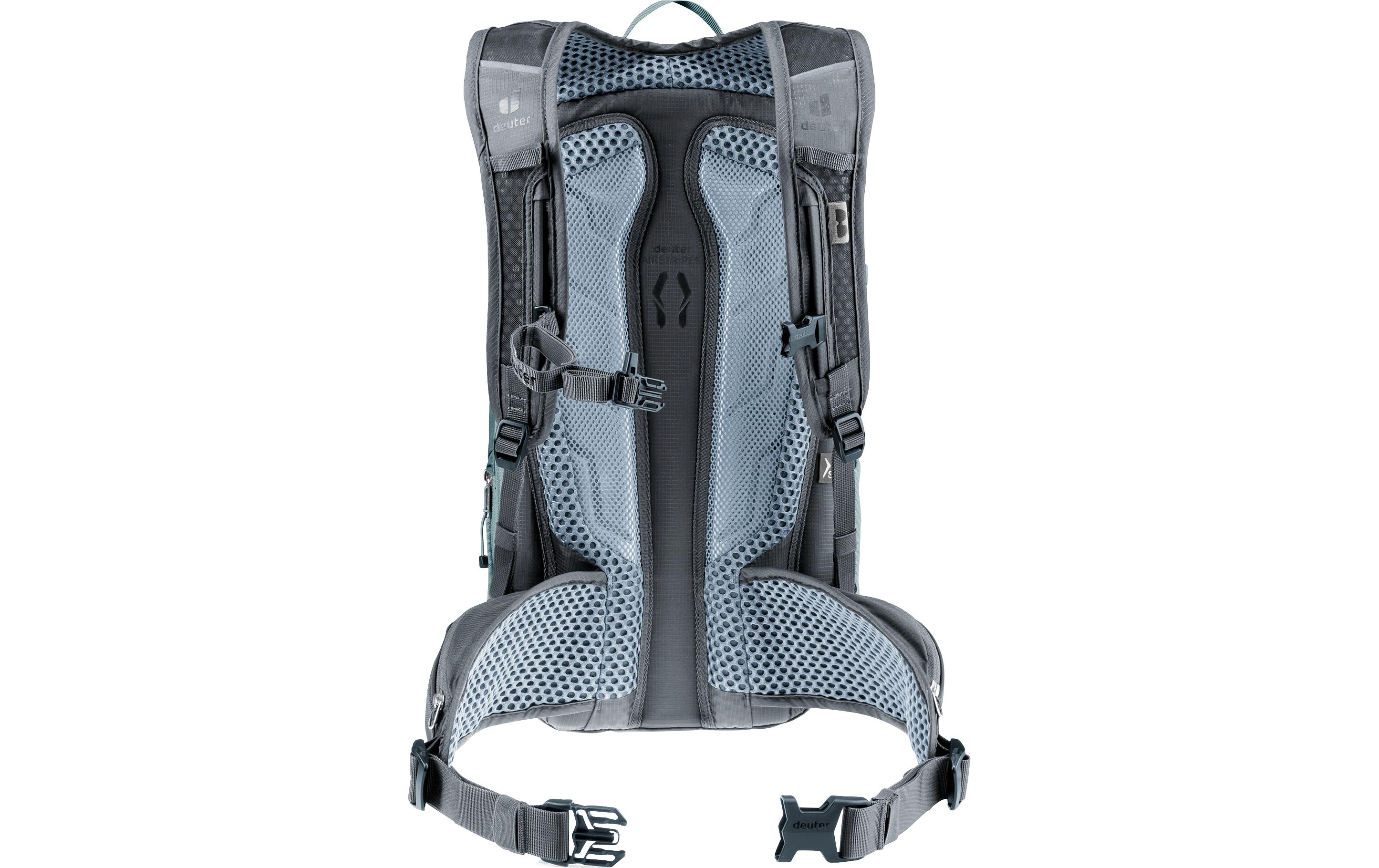 Rucksack Compact 12+3 SL Dunkelgrau/DunkelgrünMountainbike-Rucksack