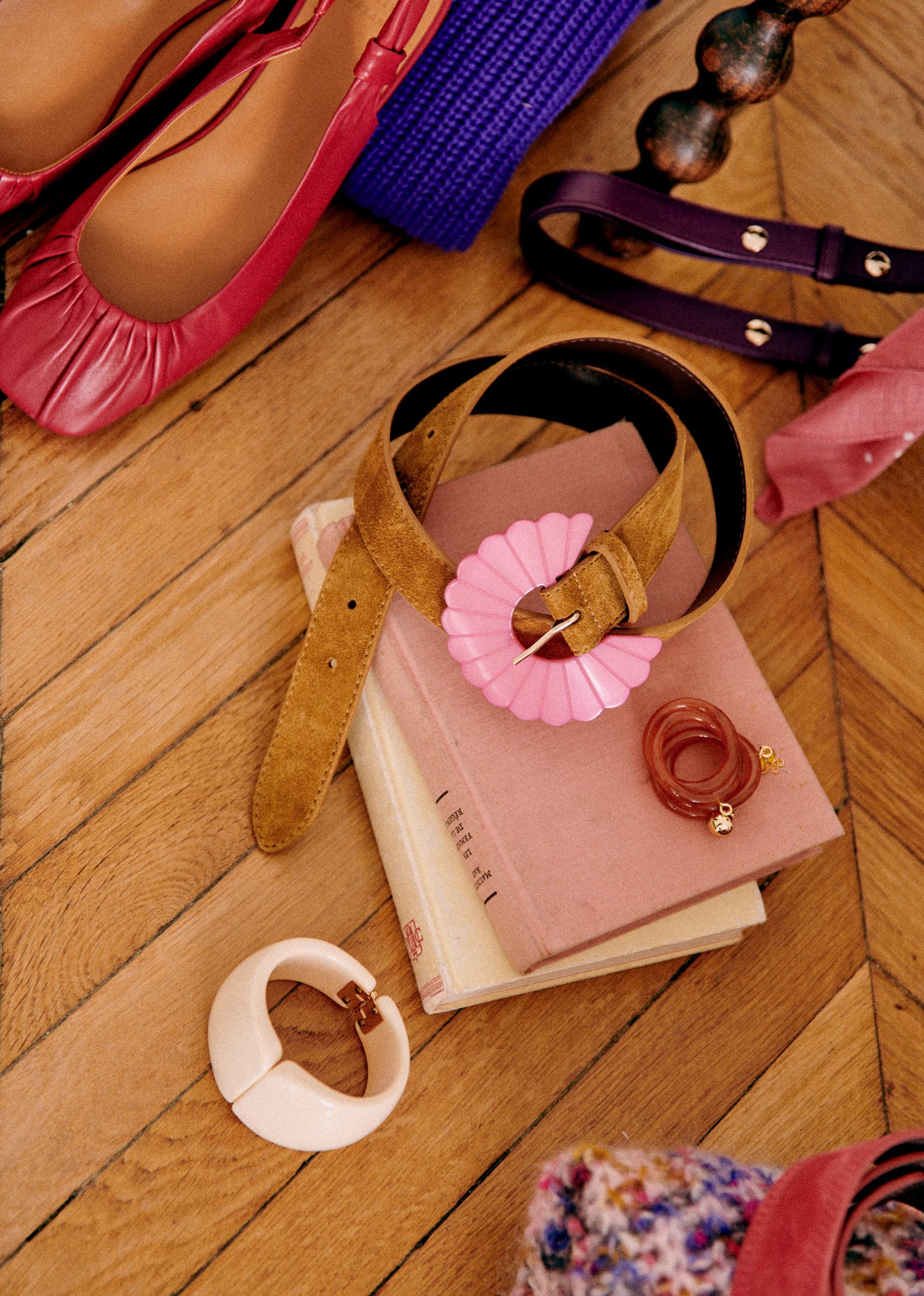 Ceinture Sandy - Rose multi - E-SHOP/CEINTURES 5905897
