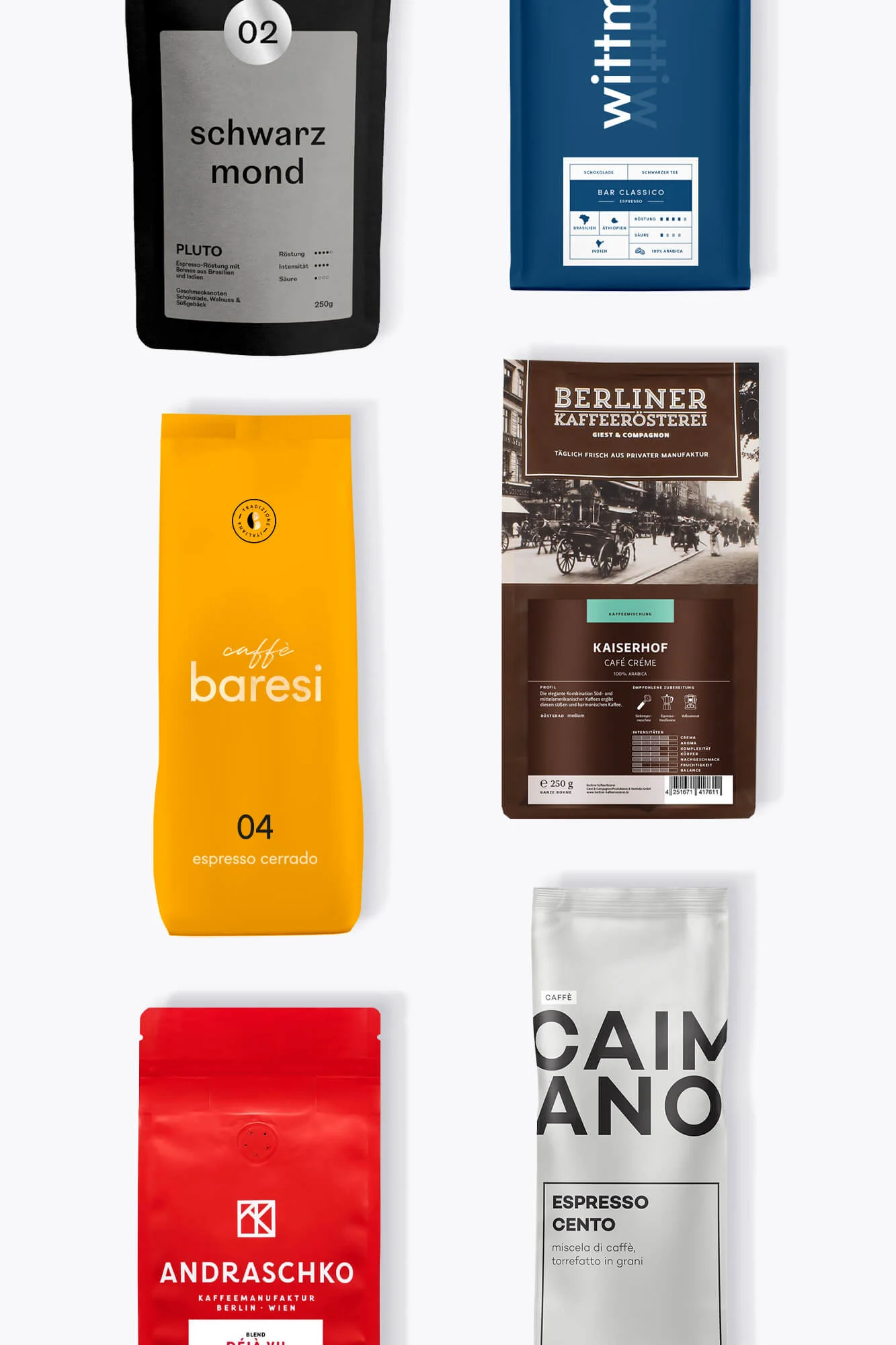 100% Arabica Espresso - Probierpaket 1,5kg