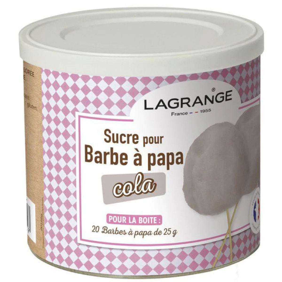 LAGRANGE Sucre Barbe À Papa Cola