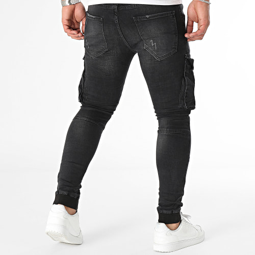 Pantalon Cargo Noir