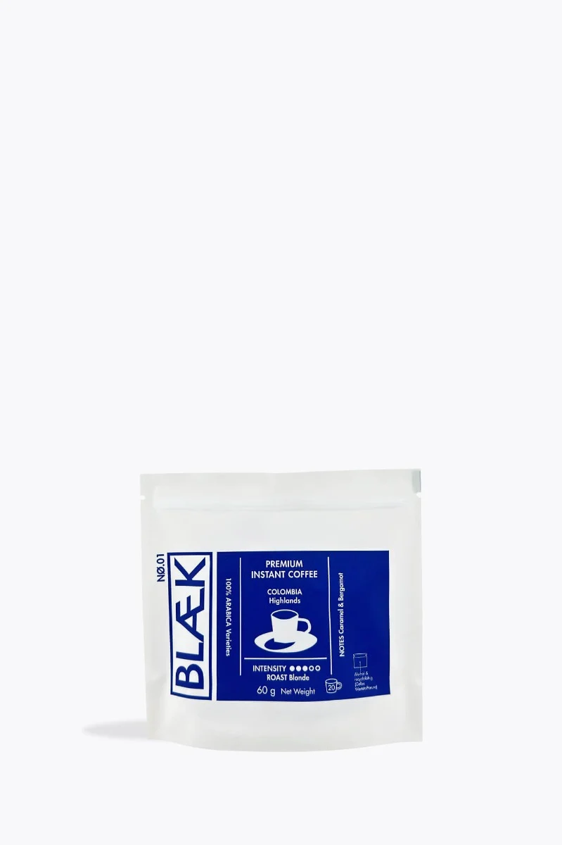 BLÆK Specialty Instant Coffee No. 1 Blonde Roast 60g