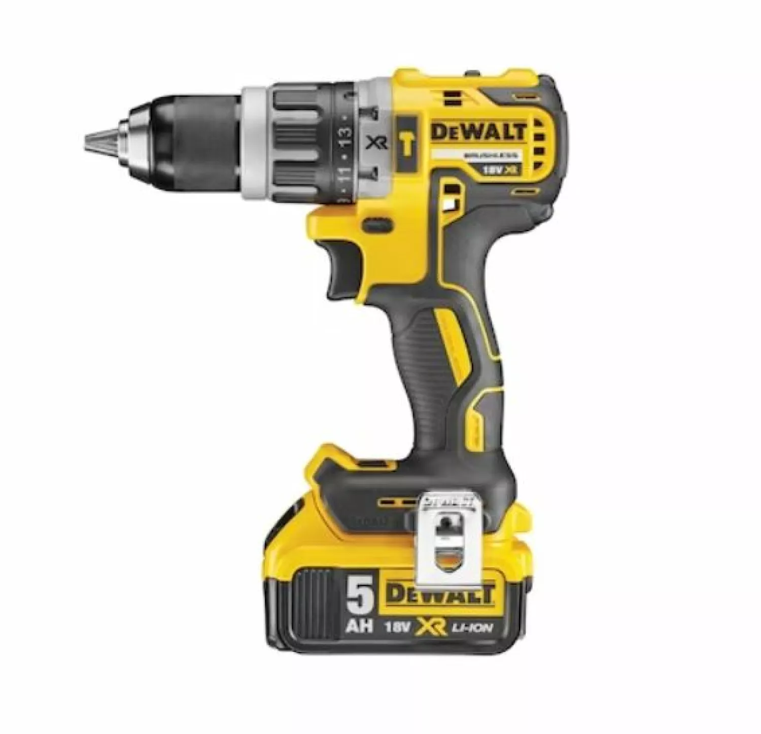 DeWALT DCD796P2 18V Li-Ion accu klopboor- /schroefmachine set (2x 5.0Ah accu) in koffer - koolborstelloos