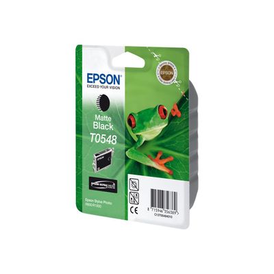 Epson T0548 Grenouille - noir mat - cartouche d'encre originale