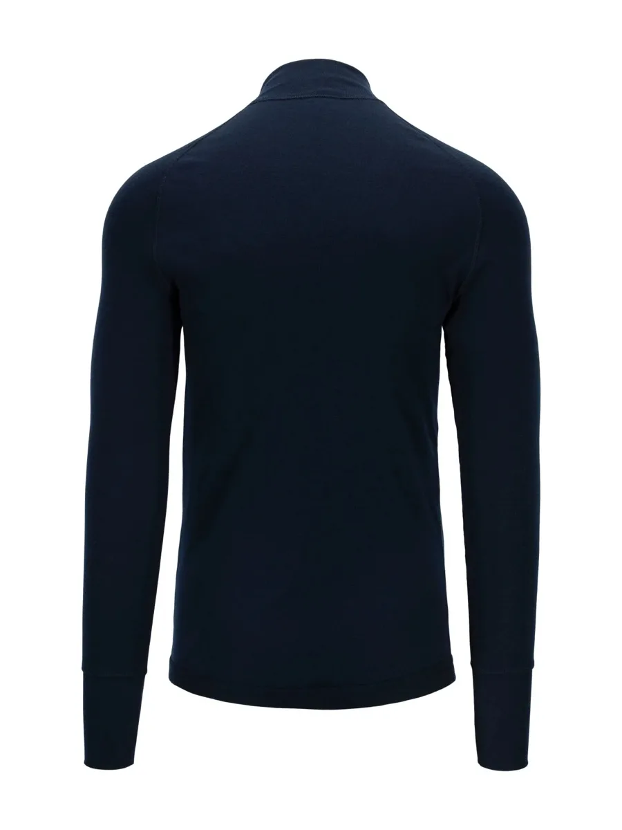 Brynje Arctic Zip-Polo 3/4 Neck W/Inlay Navy