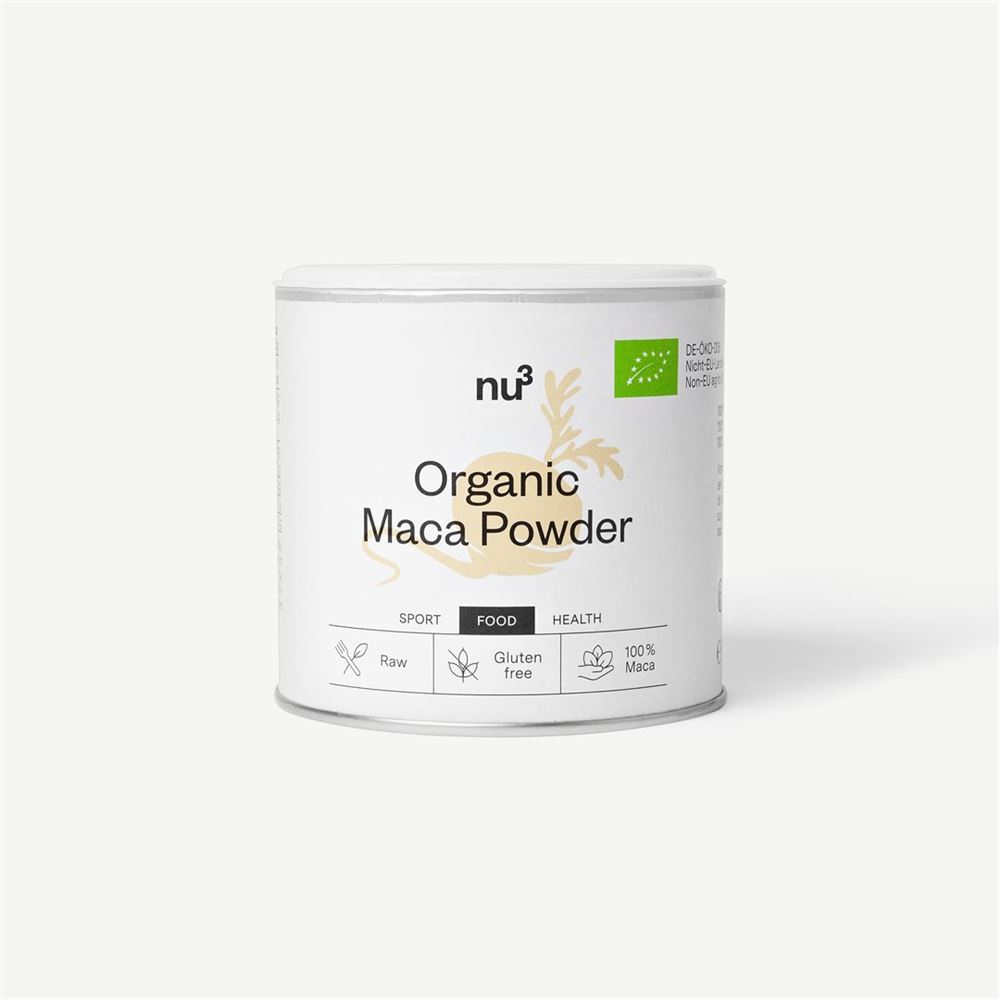Nu3 Maca Powder Plv organic Ds 100 g