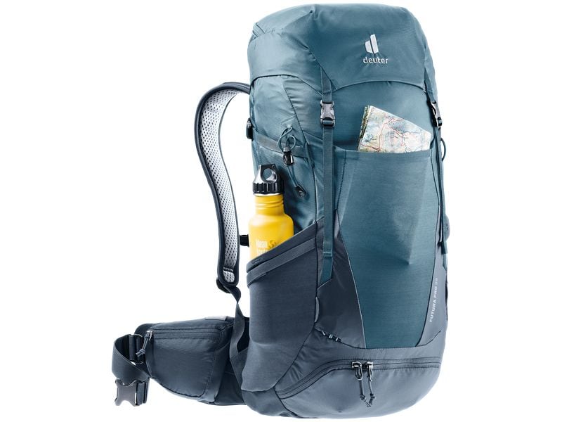 deuter Wanderrucksack Futura Pro 36 Atlantic/Ink Rucksack für Mehrtagestouren