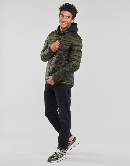 Jack & Jones - JJEHERO PUFFER COLLAR - Kaki