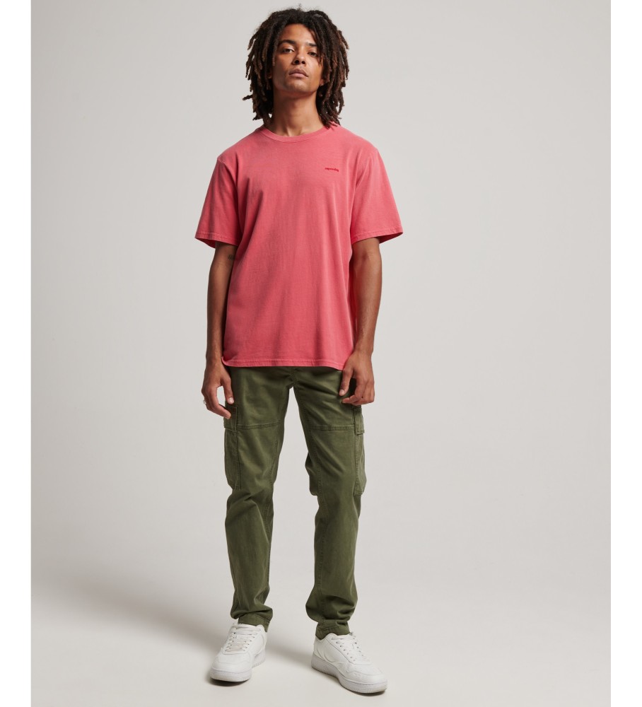 Camiseta vermelha Superdry Vintage Mark