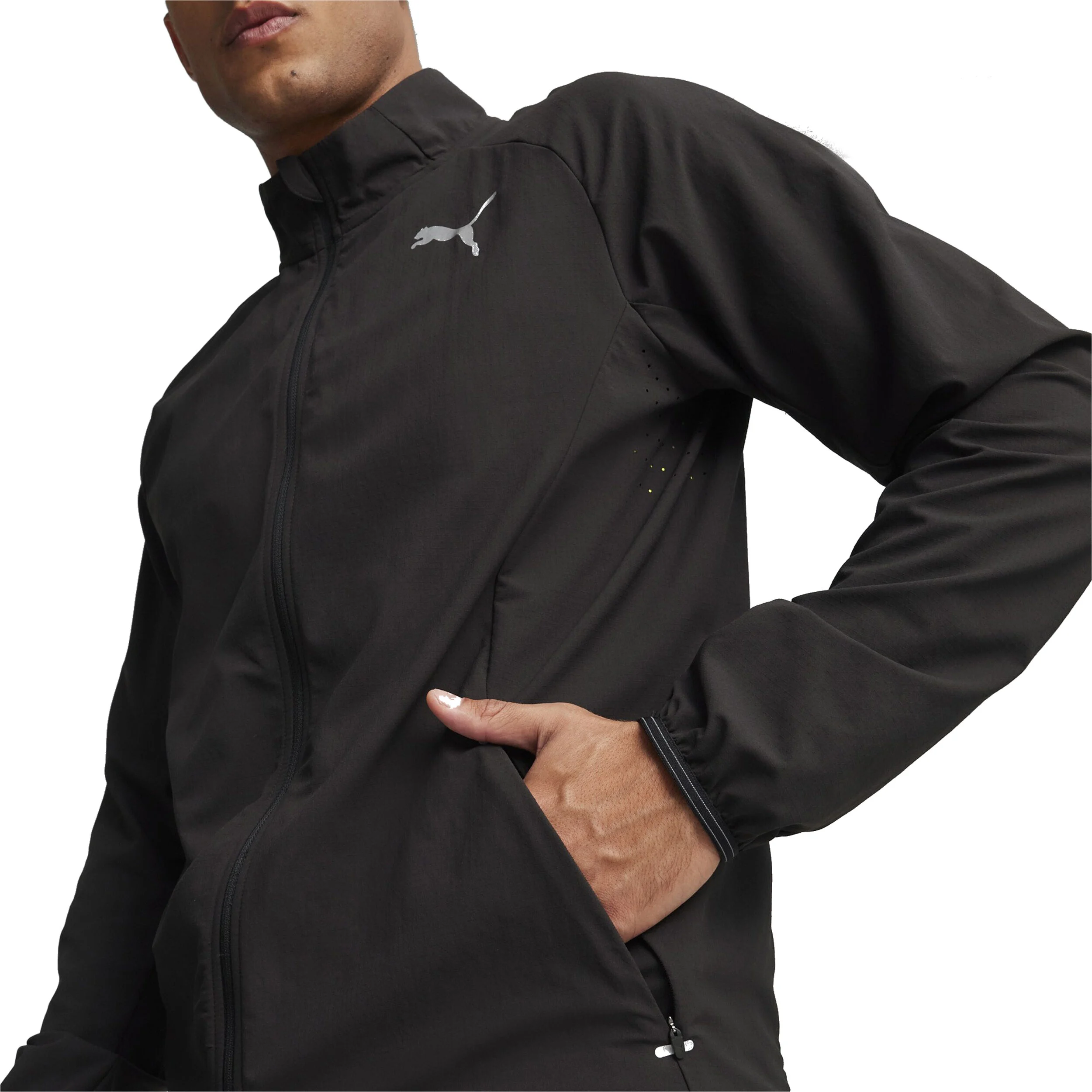 Puma Run Elite Ultraweave Veste Running Hommes - Noir