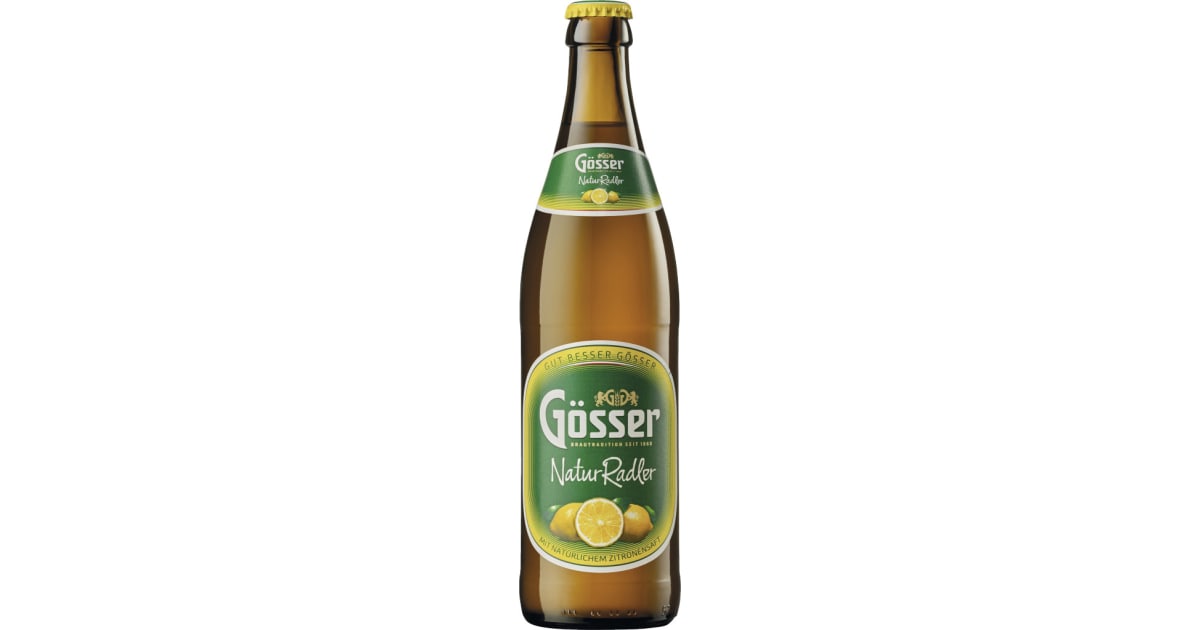 Gösser Naturradler 0,5 Liter (Mehrweg)